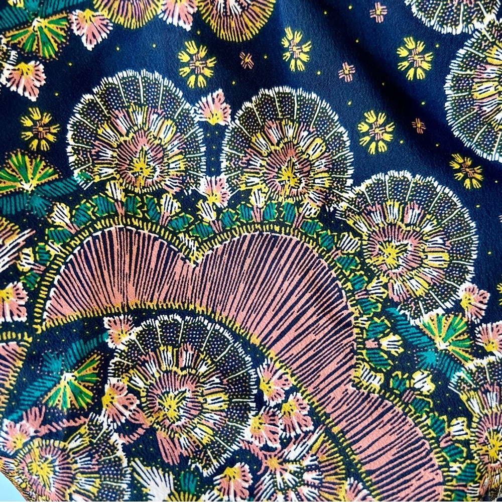 Point Sur (J.Crew) Tiered Scalloped Hem Skirt - Picture 8 of 11